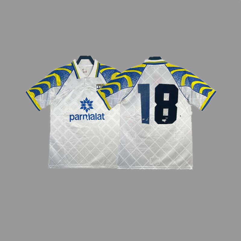 Parma Retro Trikot Fußballtrikot Klassisch Nostalgisch Zola Cannavaro Buffon Gilardino Trikot