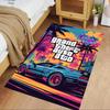 Grand Theft Auto Customize Text Floor Mat Perfect for Kitchen Bedrooms Game Room Living Rooms Anti-slip Rug Decorate Offices