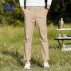 ROMON Men's Straight-Leg Wrinkle-Free Casual Pants
