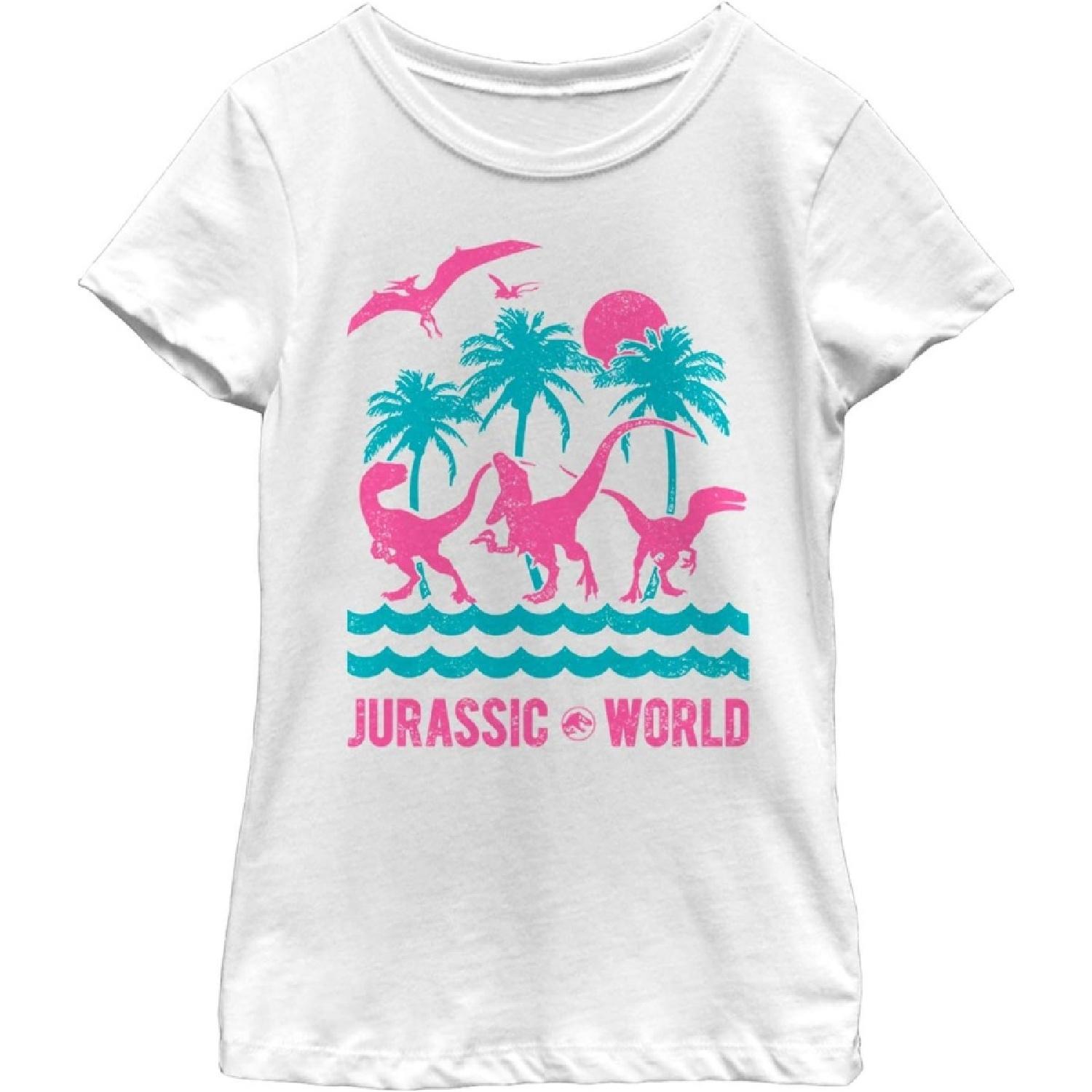 Jurassic World Girl s Jurassic Island T-Shirt S