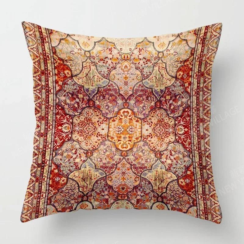 Home Decor Exotic Patterned Decorative Cushion Covers Pattern Cushion Cover Suitable for Sofa Bedroom Car Pillow Cover