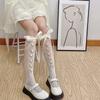 Ultra-Thin Lace Mid-Calf Long Tube Socks Women's Stockings Knee-High Over-The-Knee Summer Short Socks Leggings Accessories