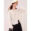 Chic 3D Butterfly Knit Sweater - New Exquisite Design, Loose Fit Long Sleeve