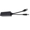 Neuer POE-Splitter 24V/48V auf 12V/5V IEEE 802.3af Ausgang Power Over Ethernet Splitter Adapter Sicherheitssystem (Plug & Play)