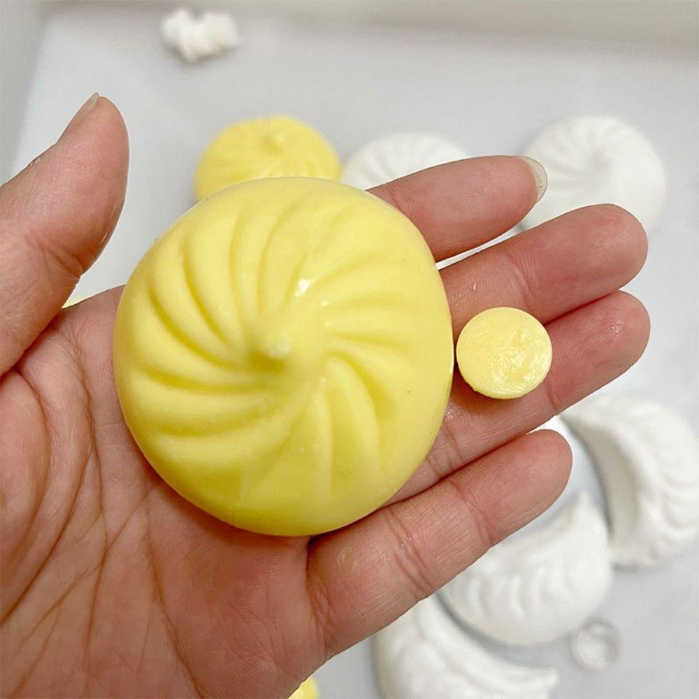 With Plug Dumpling Squishy Blank Craft DIY Empty Ball Skin Slow-rebound DIY Steamed Bun Handmade
