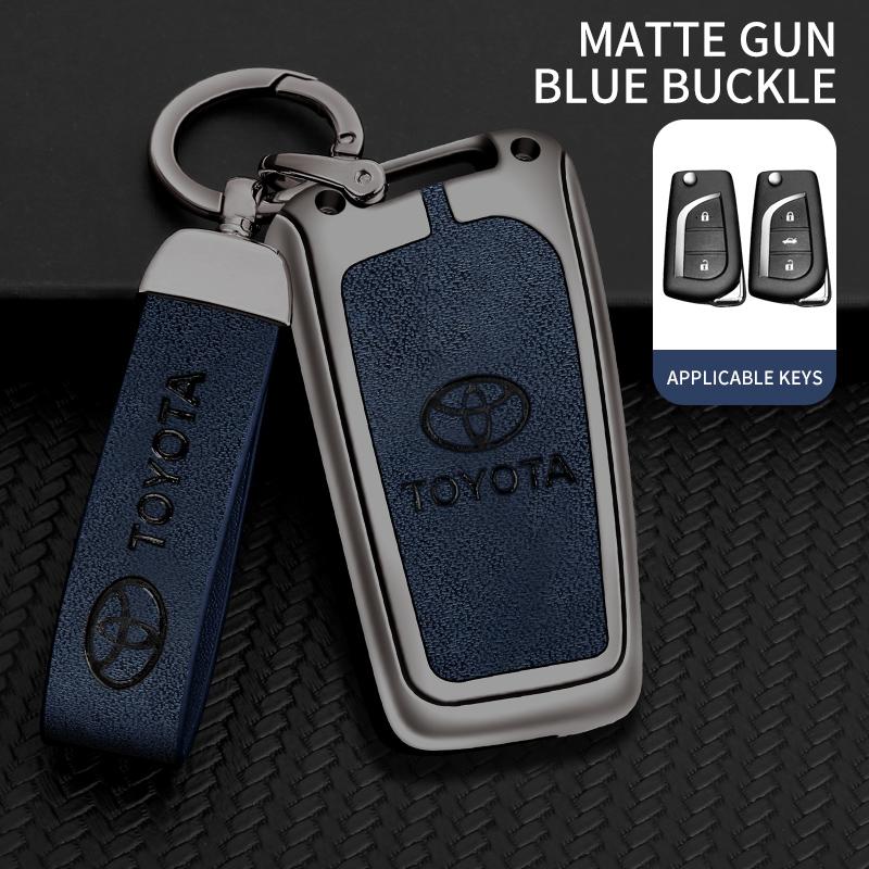 Car Remote Key Cover Case Shell Fob For Toyota Auris Corolla Avensis Verso Yaris Aygo Scion TC IM Camry RAV4 Forturner Hilux