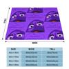 Order Up - Grimace Throw Blanket Comforter Blanket Vintage Blanket