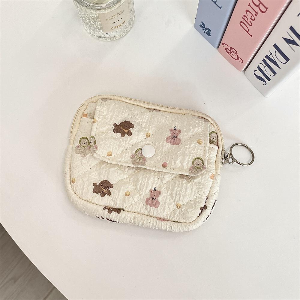 Cute Cartoon Small Travel Cosmetic Lipstick Earphone Card Portable Storage Bag Purse Women Gift Pouch In Make Up Bags Organizer
