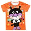 Kids Anpanman Baikinman Anime T Shirt Men T Shirt Women Tee Boys Top Children Parent Child Quick dry short sleeves kids Tshirt