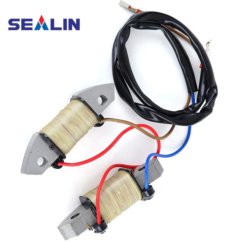 Charge Coil 66T-85520-00 for YMH Outboard Motor 2 Stroke 40HP 40X E40X 1998-2017