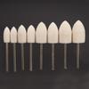 8PCS Conical Shape Conical Head Wool Material Grinding Head Practical Polishing Tool  Polishing Work