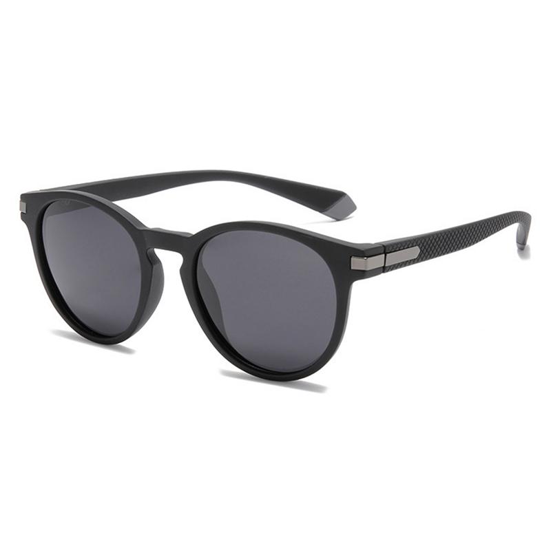 Outdoor Sport Round Myopia Lens Prescription Sunglasses Men Polarized Driving Anti-Glare Myopes Lunettes 0 -0.5 -0.75 To -6.0
