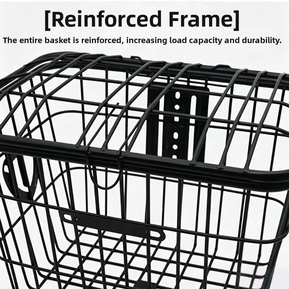 with Dust-proof Inner Liner Electric Vehicle Basket Children's Folding Bike Accessories
