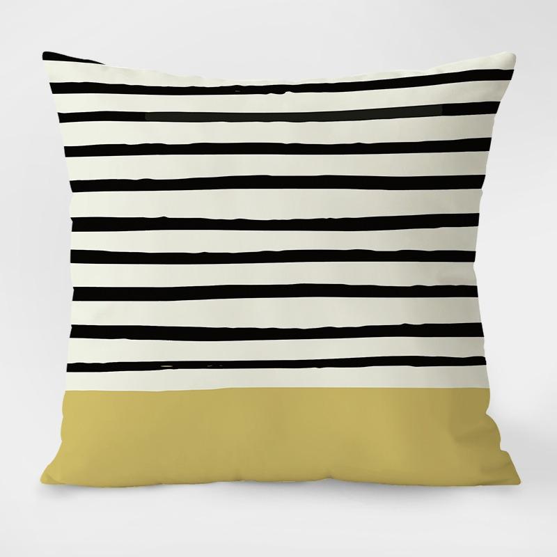 Ins Style Light Luxury Cute Printed Decorative Pillowcase Bedroom Living Room Square Cushion Pillowcase