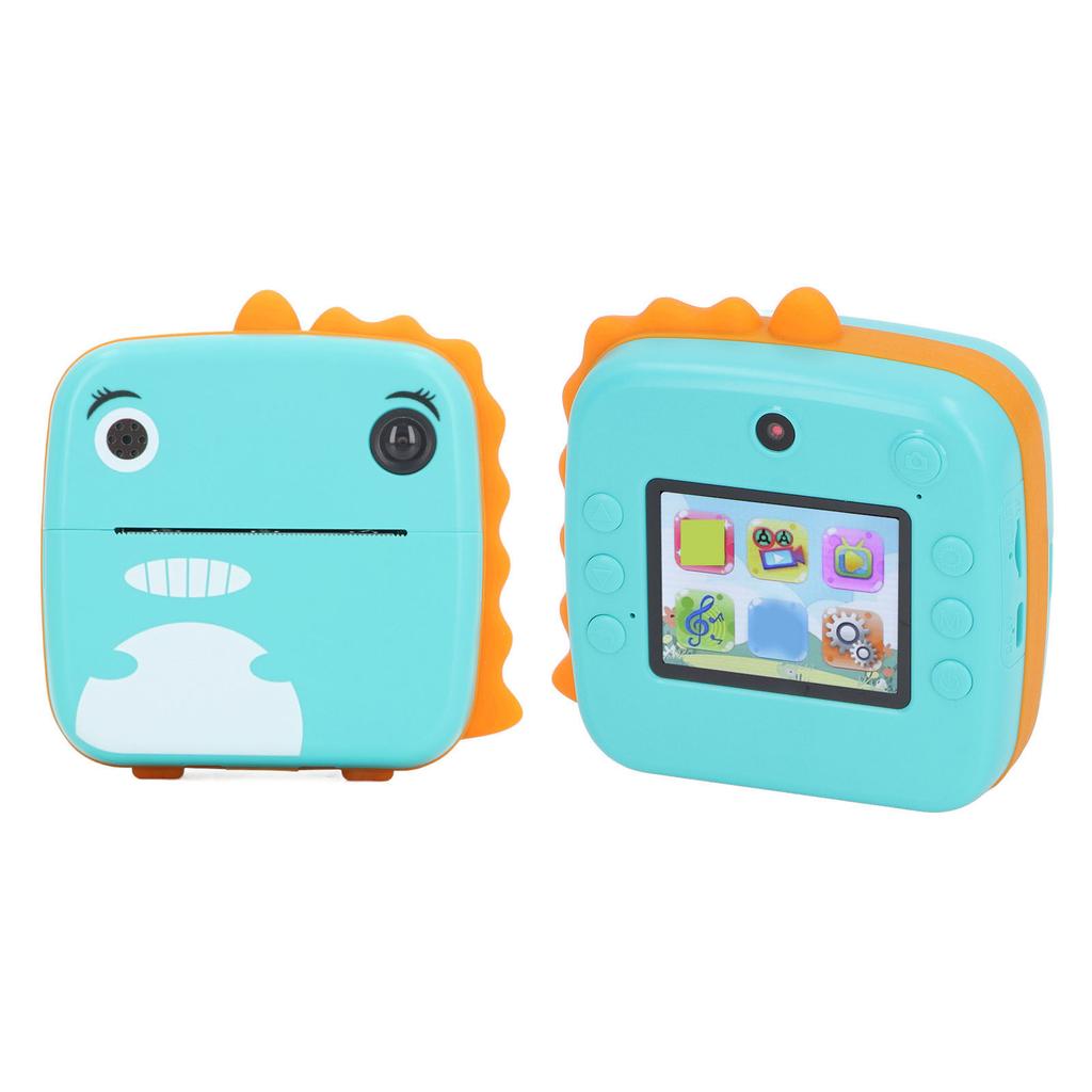 Toddler Digital Camera Toy High Definition Lovely Cartoon Selfie Instant Print Camera for Children