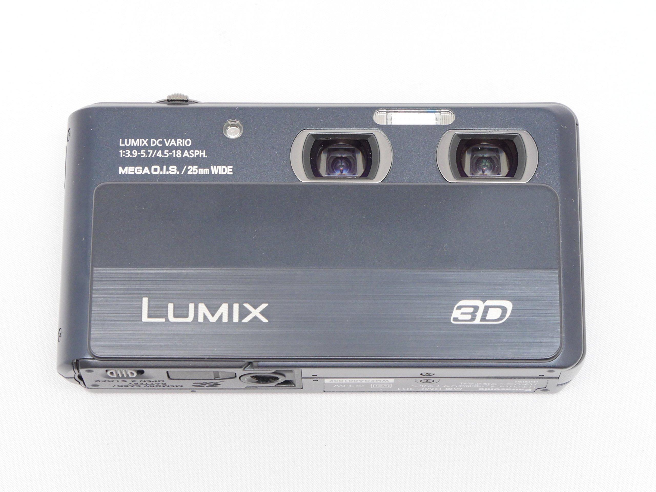 Panasonic Digitale Camera Lumix 3D1 4x optisch zwart DMC-3D1-K zwart