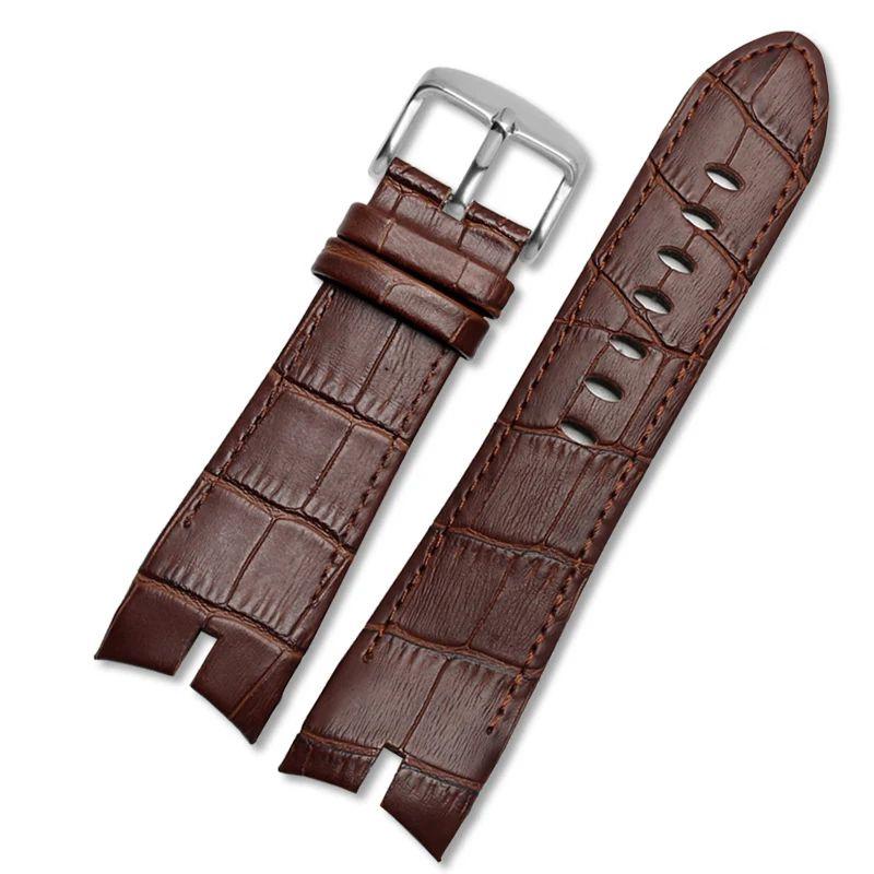 26mm Deri saat kayışı Roger Dubuis İçin EXCALIBUR serisi saat kayışı 42mm kadran RDDBEX0405 Çelik toka Erkek Aksesuarları