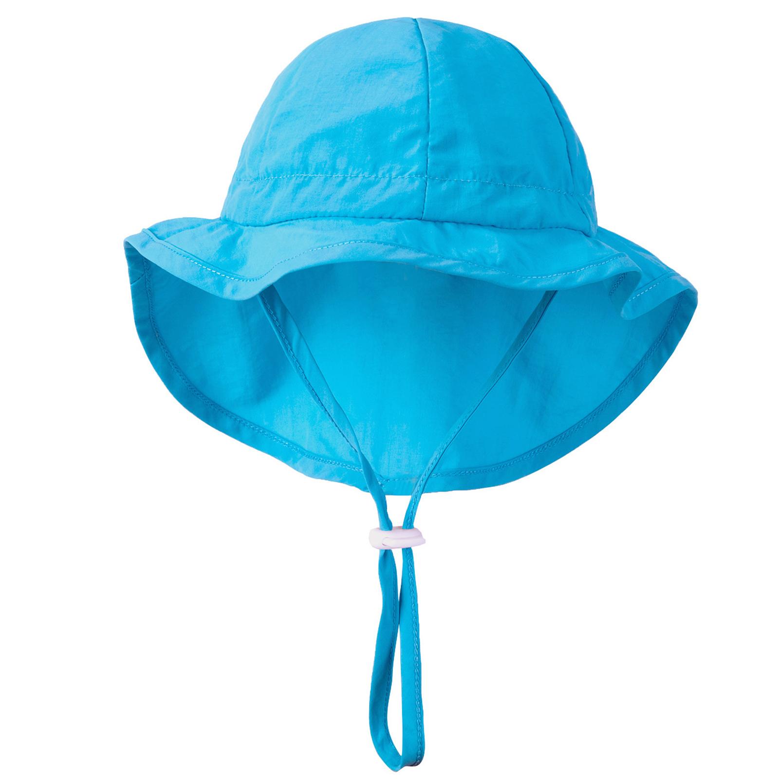 

Children Sun Protective Hat Wide Brims Baby Hat For Outdoor Activity Breathable Neck Coverage Hat Toddler Beach Essential 11