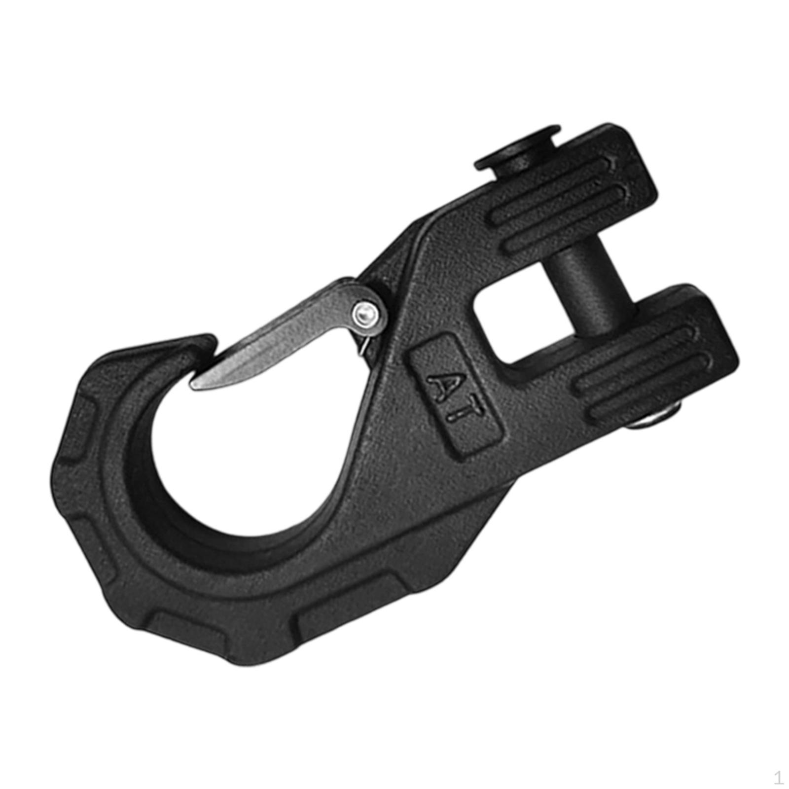 

Towing Hook Plate Drag Hooks Connector for ATV чорний