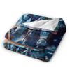 Avatars The Way Of Water Movie Poster Flannel Blanket Boy Soft Cozy Throw Blanket Winter Living Room Bedspread Sofa Bed Cover