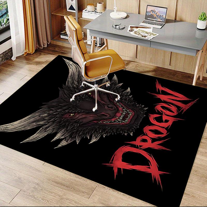 1pc Drogon Carpet, Office Rug Outdoor Mat Home Decor Area Carpet Festival