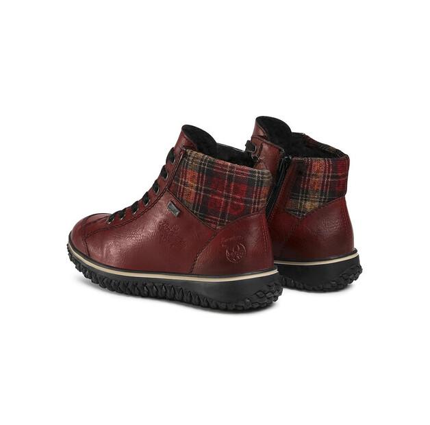 Burgundy Rieker Z4243-36 Ankle Boots