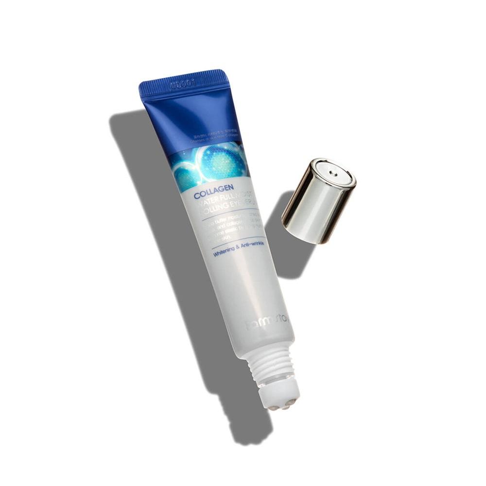 FARMSTAY Collagen Anti-Wrinkle Eye Cream Roller 25 Ml - Anti-wrinkle Eye Serum In a Roller Form