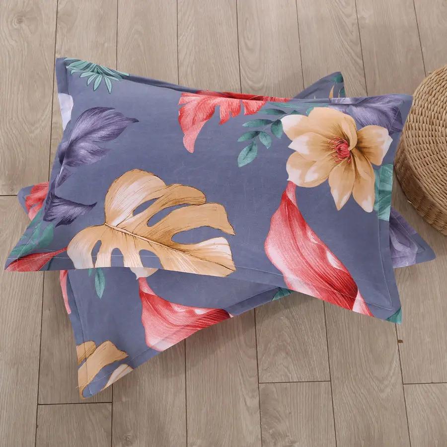 2pcs Northern Europe Pillowcase Cartoon Pillowcase Comfortable Student Pillowcase Anime Body pillow decorative pillow case