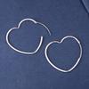 S925 Sterling Silver Heart Earrings: 2025 Hong Kong Style, Niche Design, High-End Feel