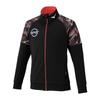 Training Wear Size 32JCC210 Warm-Up Jacket, Moisture-Wicking, Quick-Drying, Sportswear, Unisex, Black, L,