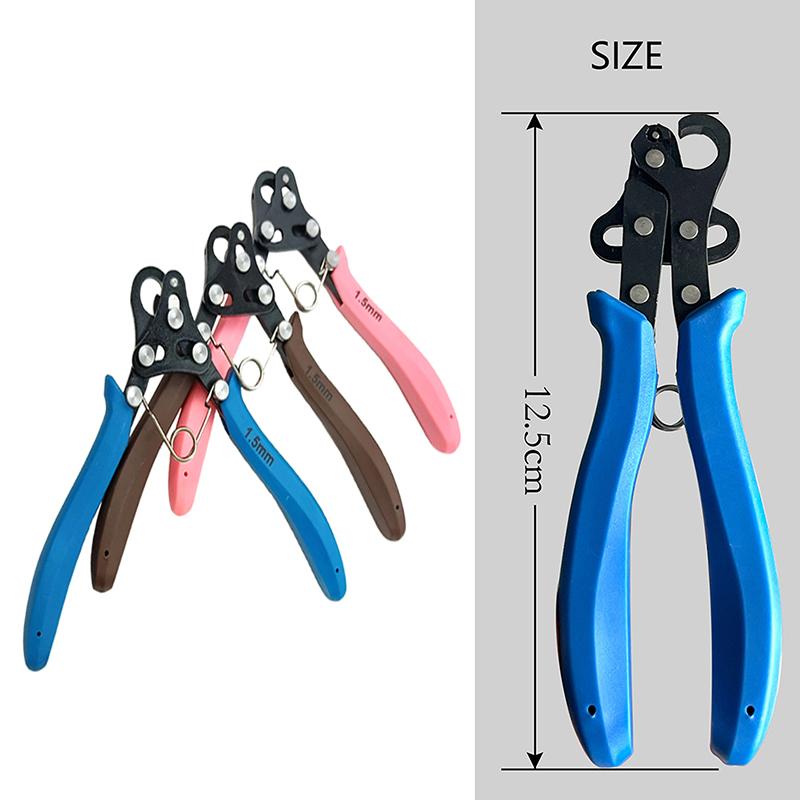 1.5/2.25/3mm Wire Rolling Plier Set For Wire Winding Bending Repair Jewelry Making Tool Round Nose Pliers For Wire Ring Wrapping