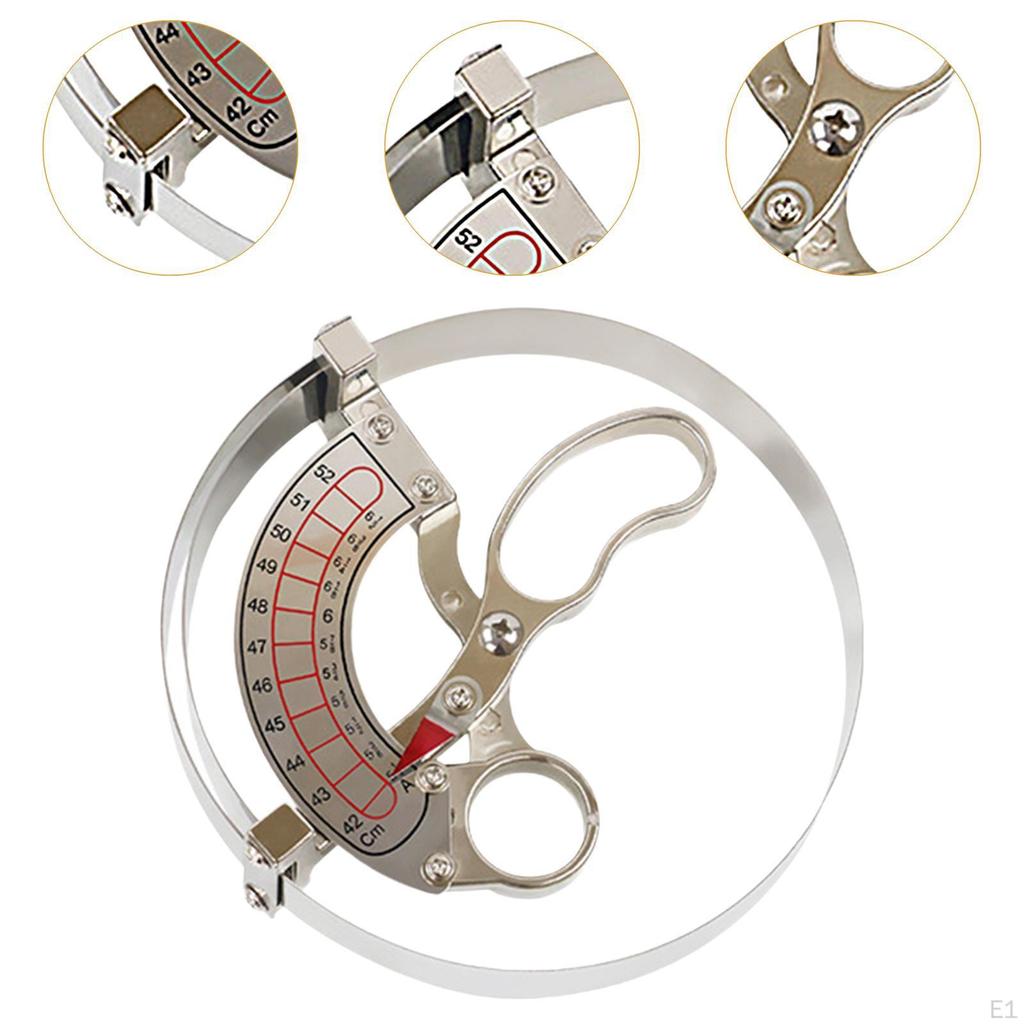 Caliper for Hat Measurement Tool, Stainless Steel Cap Size