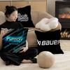 B-Bauer Hockey Maple Design Cushion Cover Happy Autumn Harvest Decor Holiday Decorati Pillow Cover