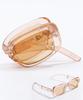 Likkeullou Rc Maye Folder Sunglasses Peach