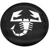 4pcs Hot sale Abarth 56mm logo car emblem Wheel Center Hub auto Rim refit dust-proof badge covers sticker styling accessories