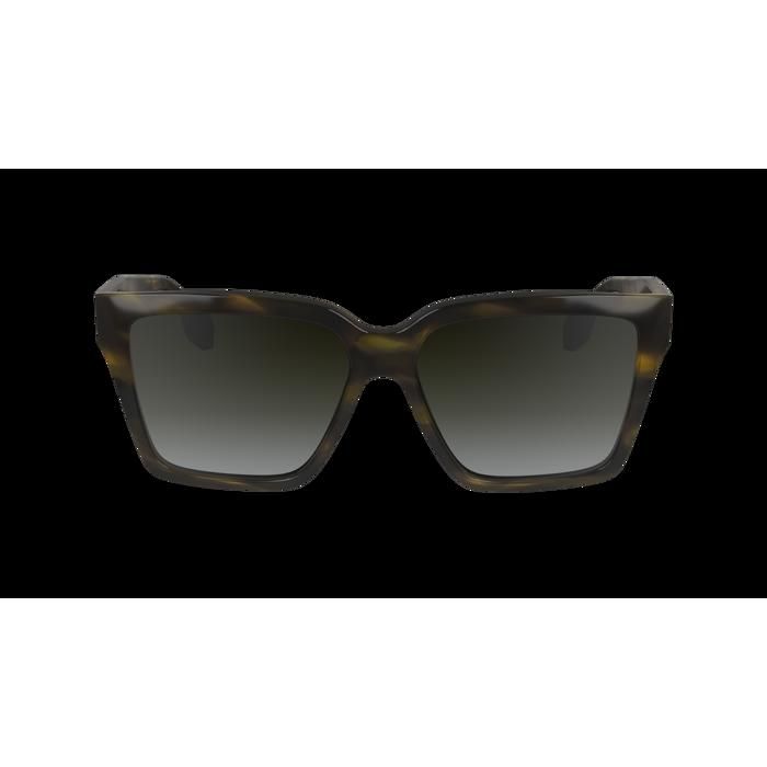 Lunettes De Soleil - VICTORIA BECKHAM - VB672S - 321 STRIPED KHAKI HAVANA - Femme - Chic