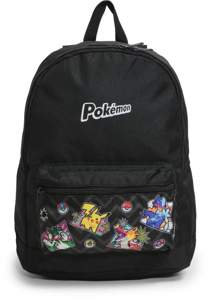 [Pokémon] Kids' Backpack APKD3900 Black/Comic Art
