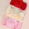Soft, Skin-Friendly Baby Headband Set with Elastic Chiffon Flower, Cute Hair Accessories