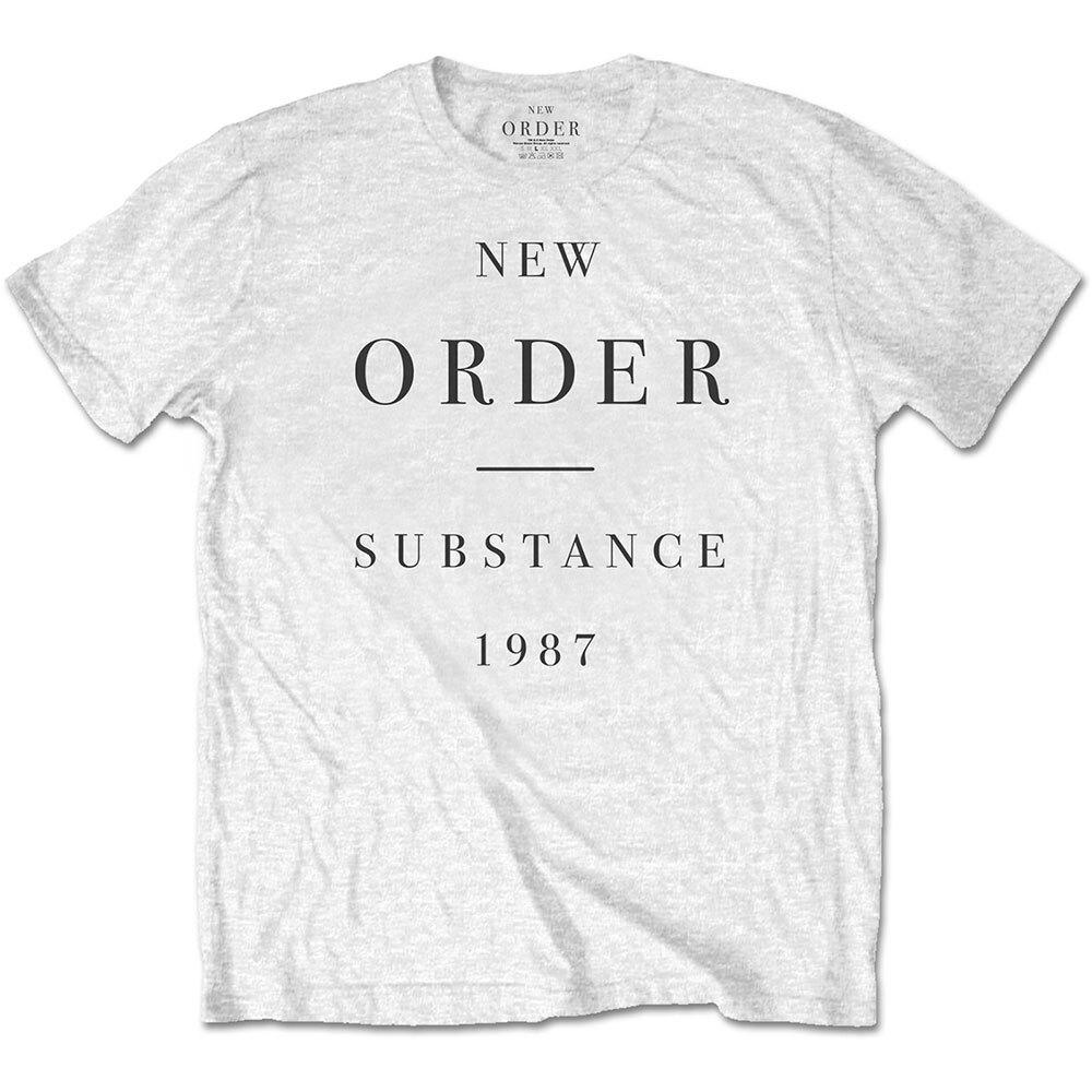 New Order Substance Official Merchandise T-shirt MLXL2XL New XXXXL