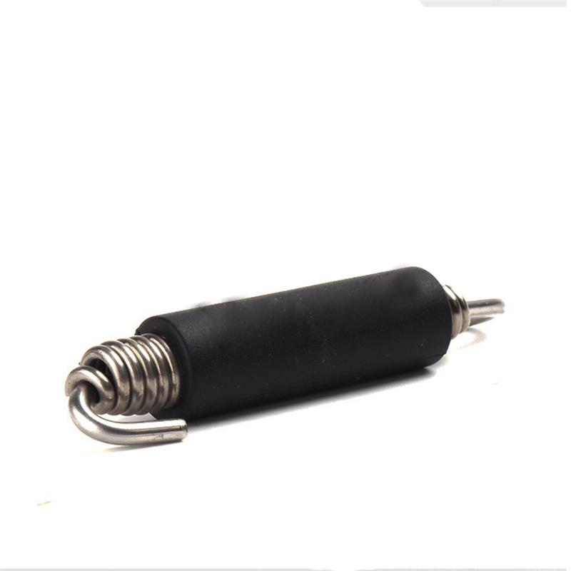 Thick Stainless Steel Hook Spring Tension Black Spring Retractors For Motorcycle