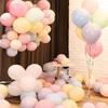 10-12 Inch Thickened Macaron Latex Balloons for Weddings and Birthdays