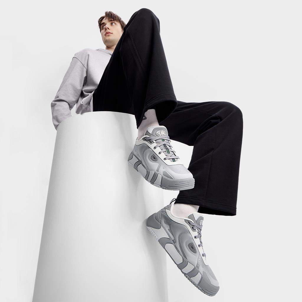 New FILA MELT Low Top Skateboard Shoes Men's Gray F12M431201FAV