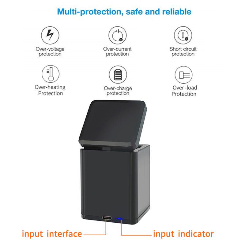 3 IN 1 Battery Charger for Smart Charger USB Charging Box for Tello Drone Battery Charging Hub Outdoor Charger Accessor