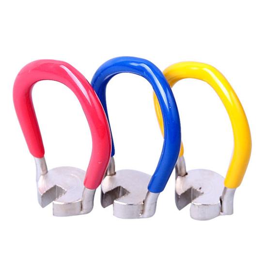 Bike Spoke Wrench Tool Steel Bicycle Wheel Spoke Tool Bike Rim Correction Kit for Adjust Cycling Wheel Tension