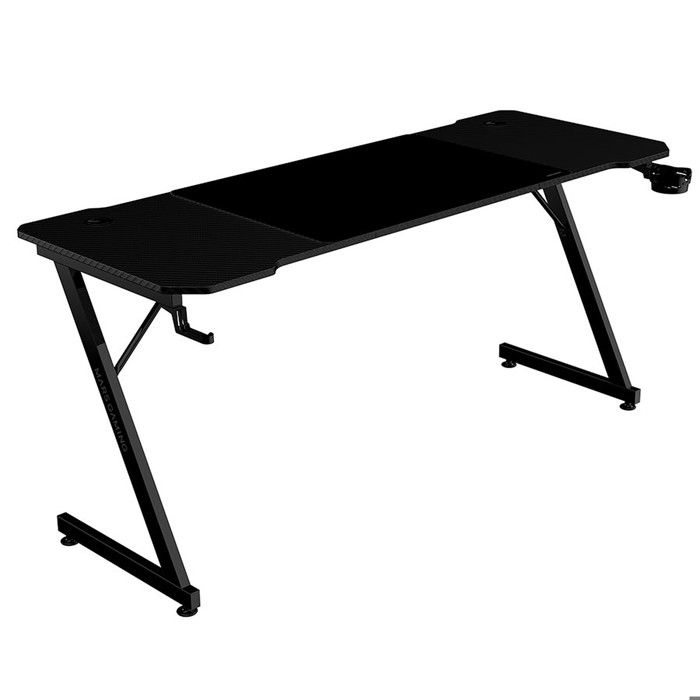 Bureau Gamer - MARS GAMING - MGD-X160 - Noir - 160 cm - Ergonomique - Fonctionnel