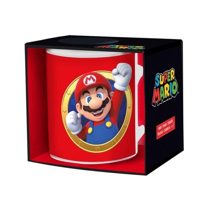 Mug - Nintendo - Mario &amp; Luigi - 320 ml - Rouge - Compatible lave-vaisselle