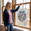 Acrylic Puzzle Can Be Hung Doors, Gardens, Indoor And Outdoor Decoration.Acrylic Puzzles Suncatcher Window Hanging
