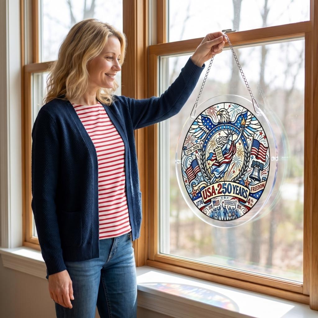 Acrylic Puzzle Can Be Hung Doors, Gardens, Indoor And Outdoor Decoration.Acrylic Puzzles Suncatcher Window Hanging