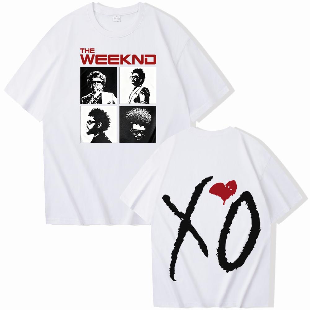 THE WEEKND After Hours Til Dawn Tour Neues T-Shirt Mann Frau Harajuku Kurzarm Rundhals Freizeitshirt Geschenk Neuankunft