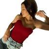 Women's Summer Waistband Vest Wrap Vest Sleeveless Off Shoulder Crop Tops Fashion Sexy Corset Vest